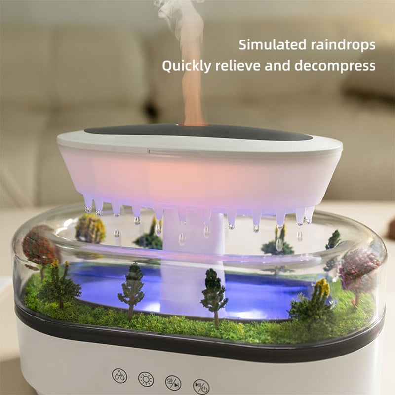 Ultrasonic Rain Cloud Aroma Diffuser & Humidifier