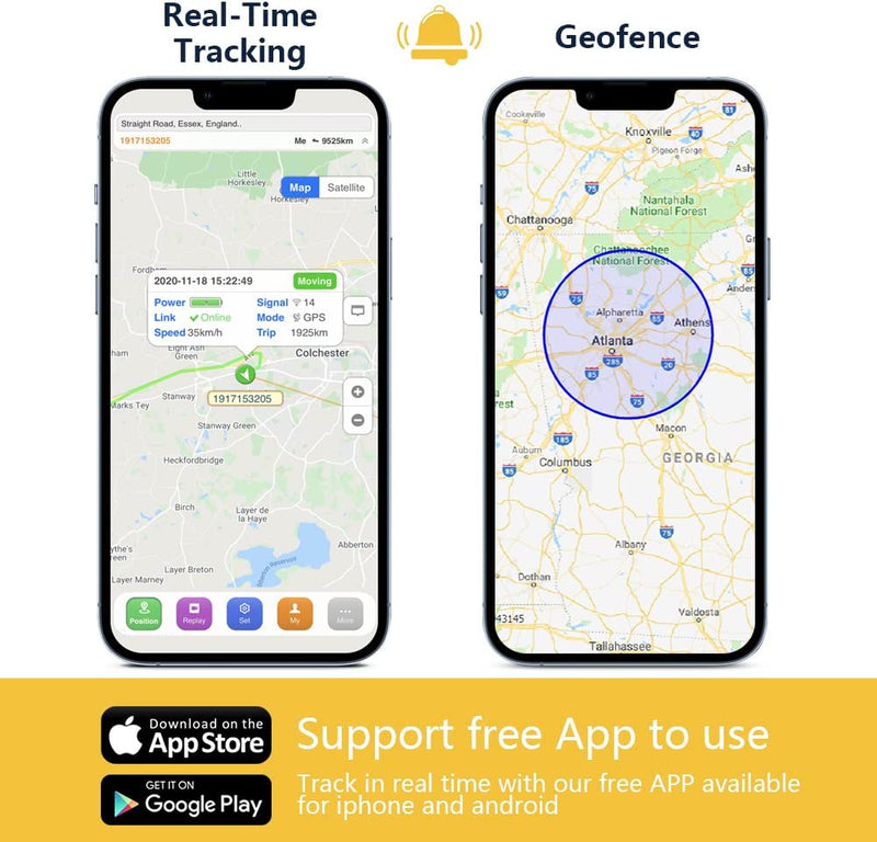 4G GPS Tracker for Car & Motorcycle No Monthly Fee