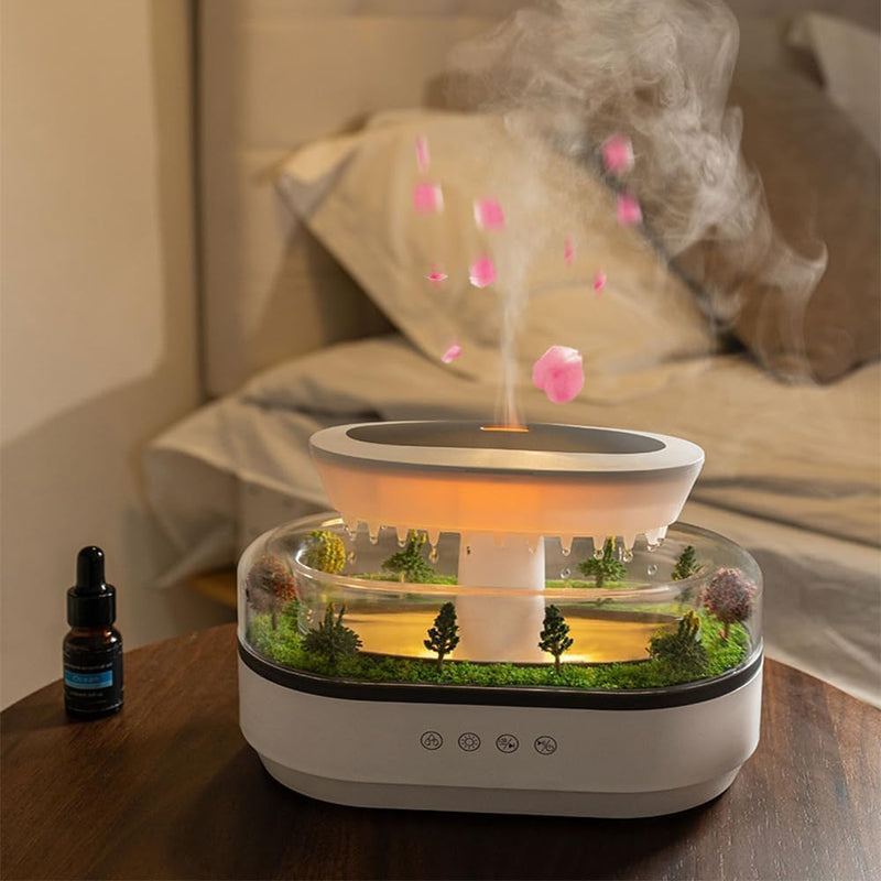 Ultrasonic Rain Cloud Aroma Diffuser & Humidifier