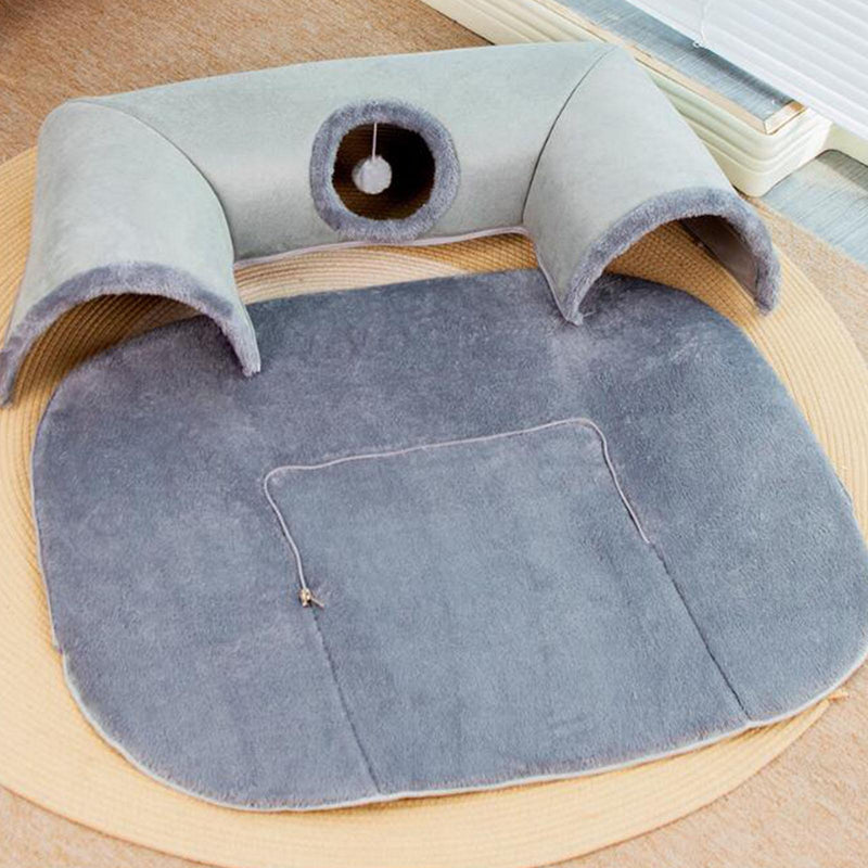 Cat Tunnel Bed Play Hut & Exercise Tubes