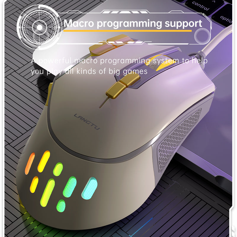 Dual Mode Gaming Mechanical Mouse
