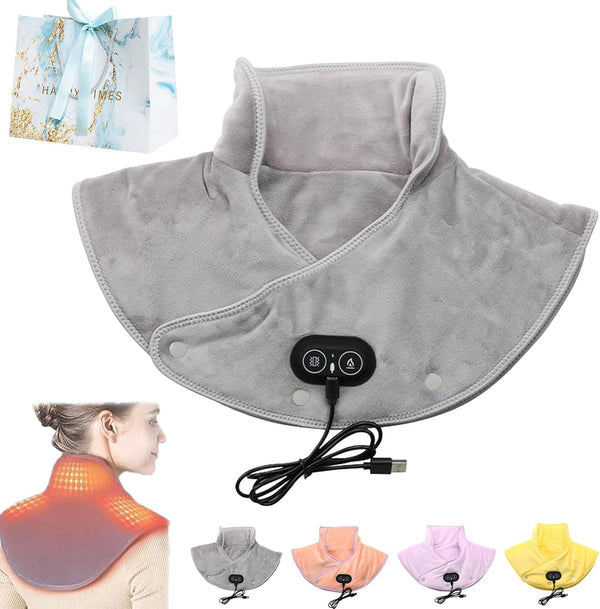 Electric Heating Pad for Neck, Shoulders & Back