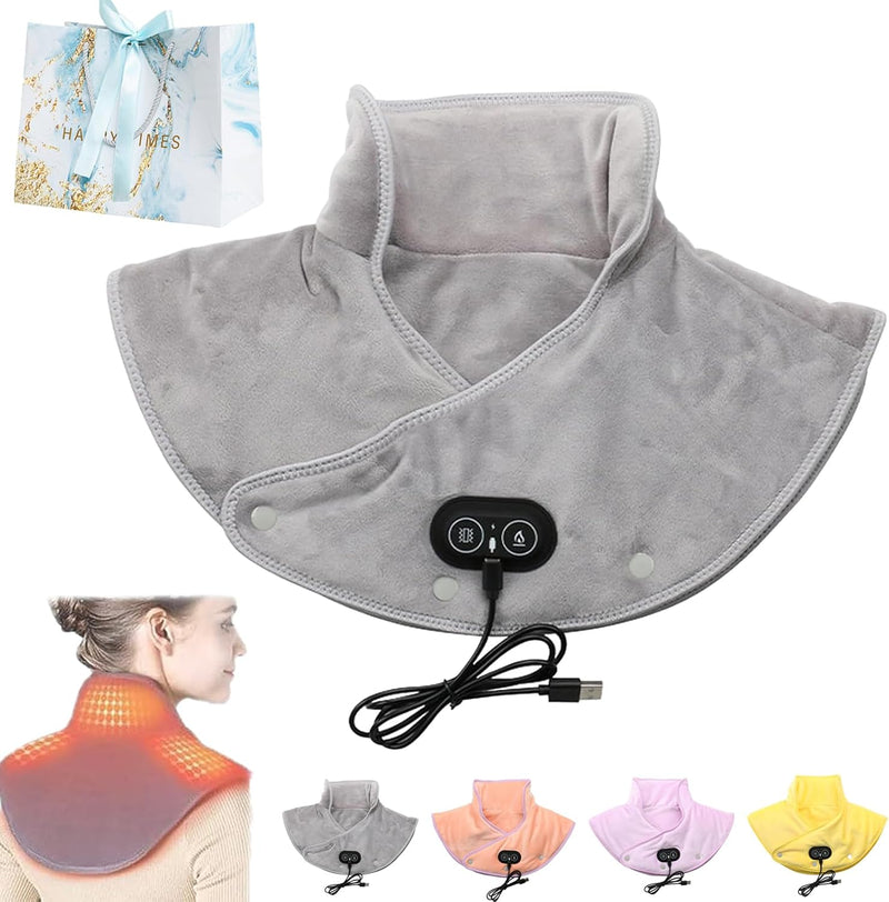 Electric Heating Pad for Neck, Shoulders & Back