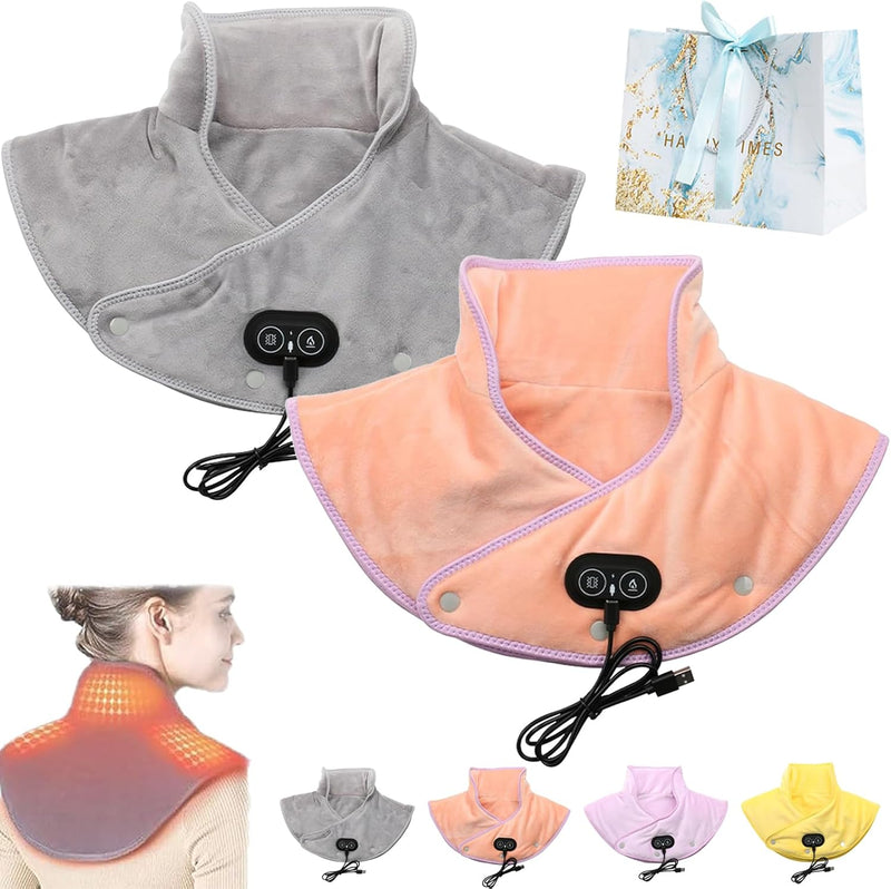Electric Heating Pad for Neck, Shoulders & Back