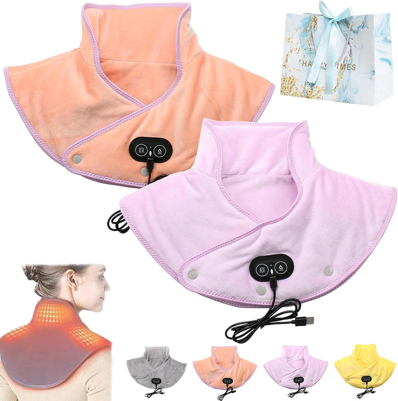 Electric Heating Pad for Neck, Shoulders & Back