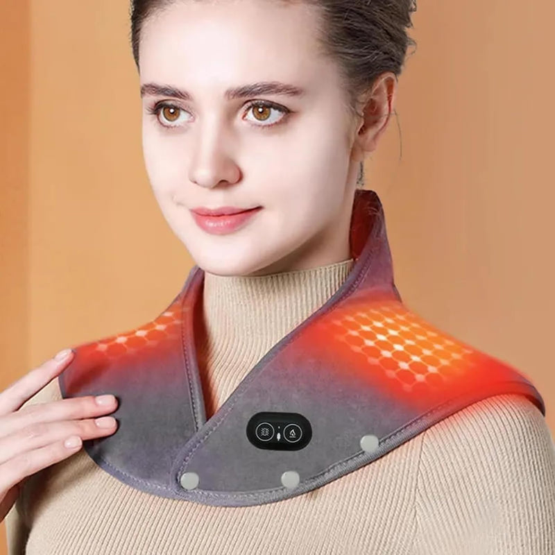 Electric Heating Pad for Neck, Shoulders & Back
