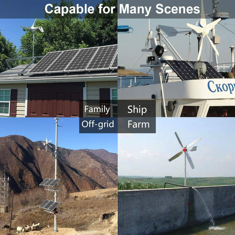 Windturbine für Zuhause - Windgenerator - Windturbinengenerator 