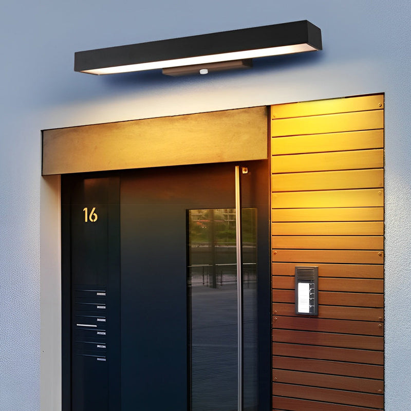 Rectangular Motion Sensor Wall Lamp