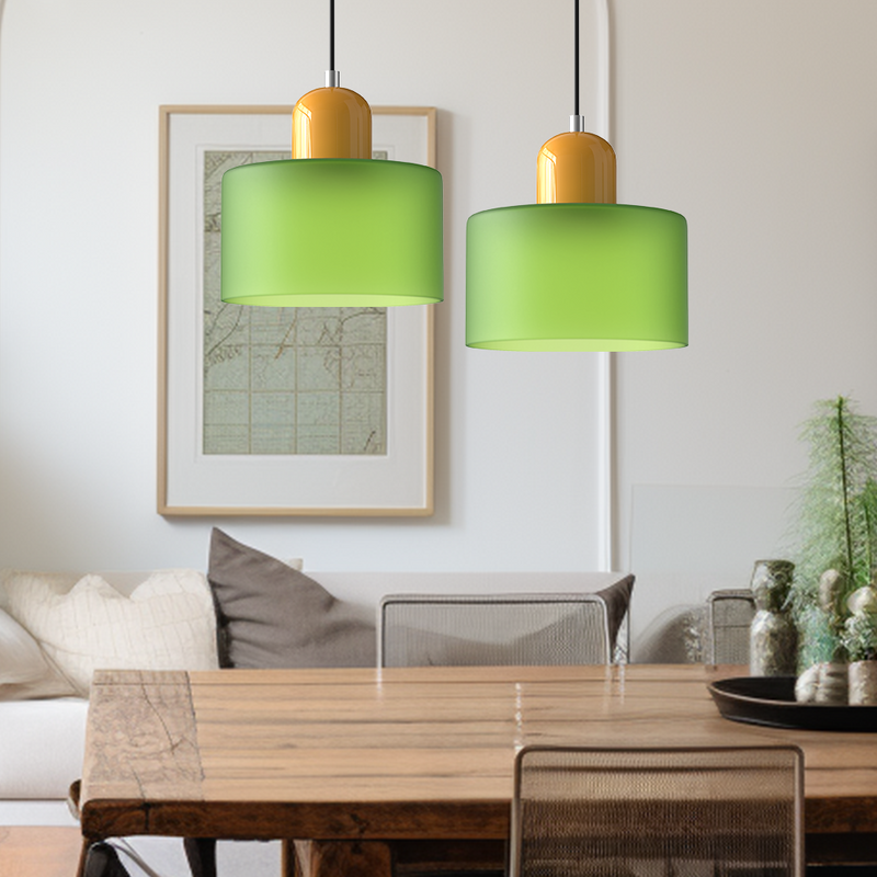 Small Glass Pendant Light