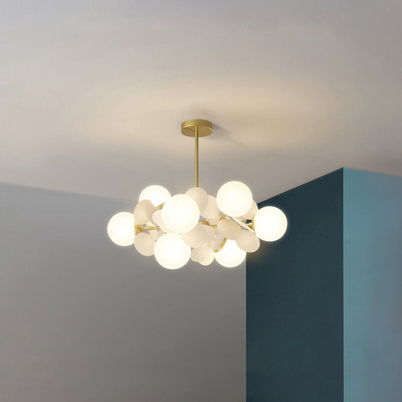 Multicolored Flower Branch Chandelier Living Room