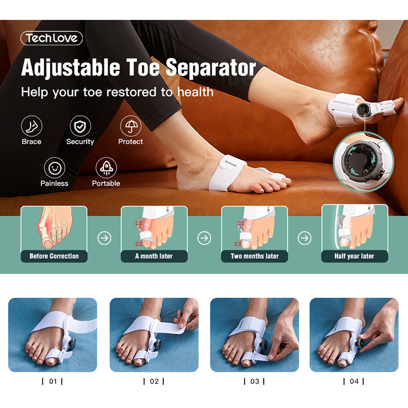 Premium 3D Knob Bunion Corrector for Pain Relief and Toe Alignment