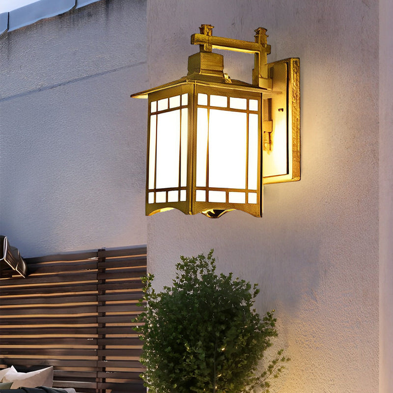 LED Retro Vintage Solar Wall Lamp
