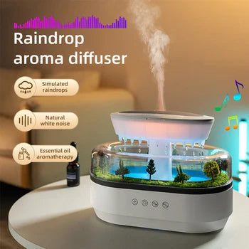 Ultrasonic Rain Cloud Aroma Diffuser & Humidifier