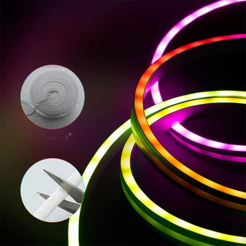 High Quality Silicone Neon LED Strip Music-Sync