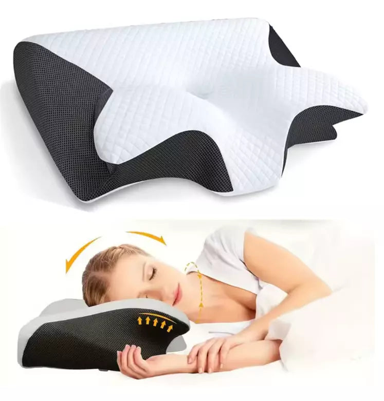 Ergonomic Memory Foam Neck Pillow Travel & Home