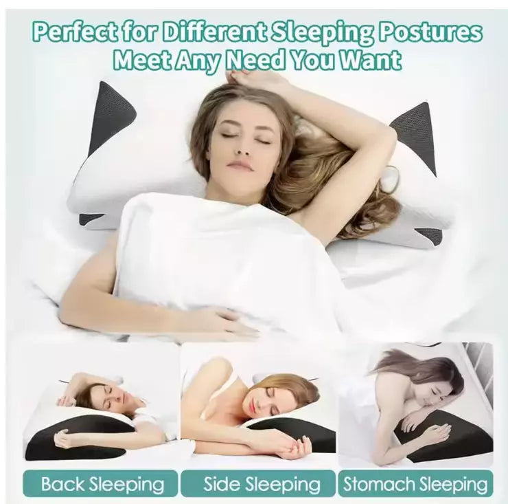 Ergonomic Memory Foam Neck Pillow Travel & Home