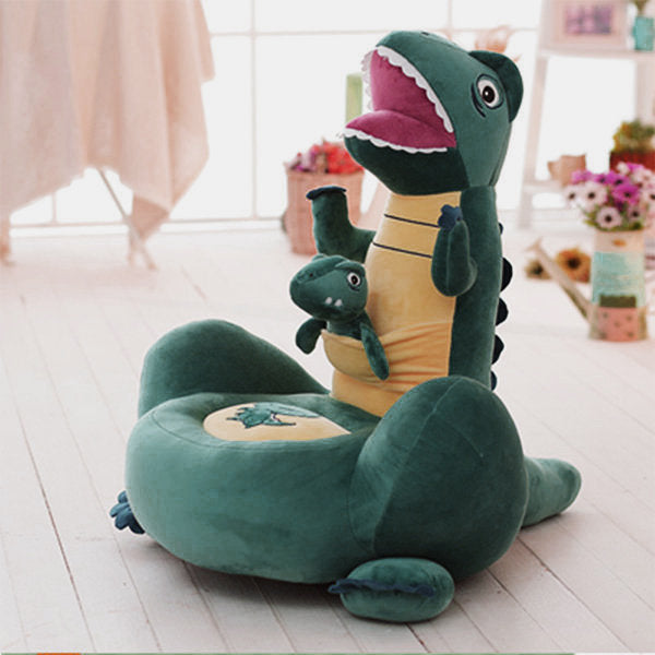 Riesiges Dinosaurier-Plüschkissen