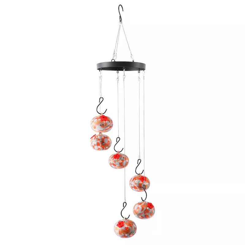 Charming Wind Chimes & Hummingbird Feeder Ant & Bee Proof