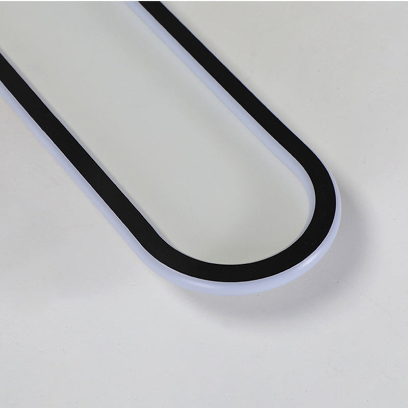 Minimalist Rectangular Flush Mount Ceiling Light
