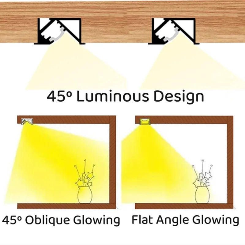 Hidden Under-Cabinet LED Lighting Bar