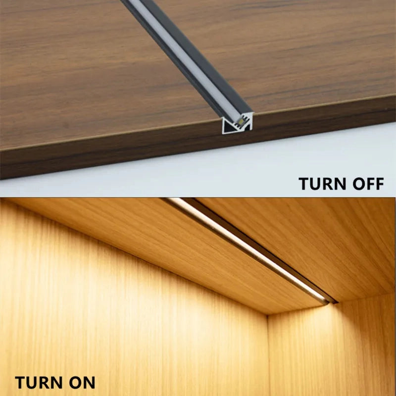 Hidden Under-Cabinet LED Lighting Bar