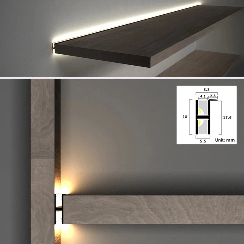 Ultra-Thin LED Under Cabinet Light with Motion Sensor