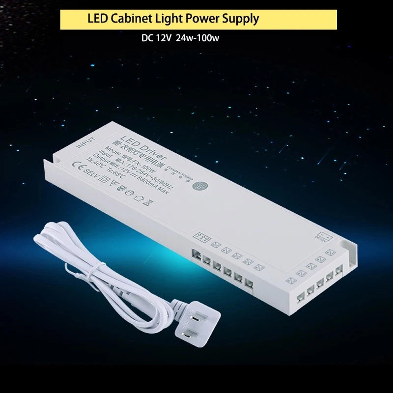 LED Cabinet Strip Light Transformer