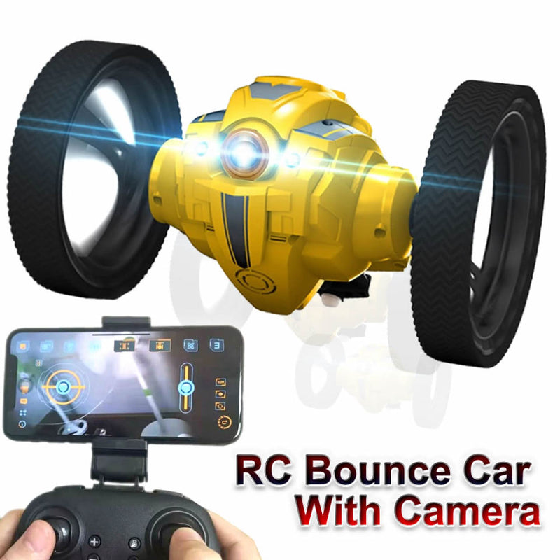 RC Bounce Wheels Car – Remote Control Stunt Car with Bouncing Wheels