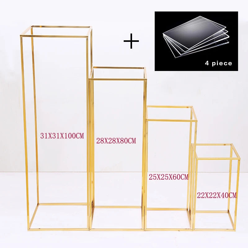 Metal Plant Stands for Wedding Party Decoration
