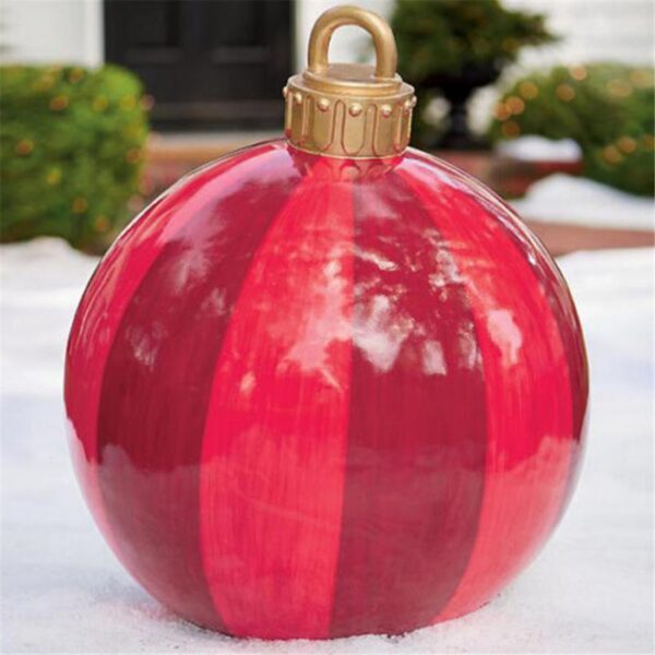 Large Christmas Decorated Ball