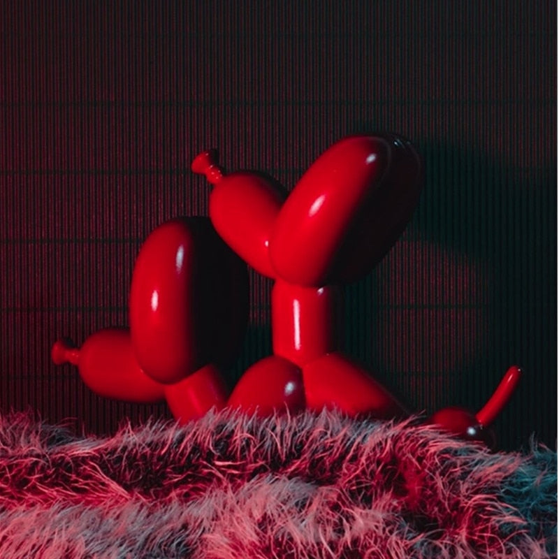 Balloon Dog Getting it On Sculpture