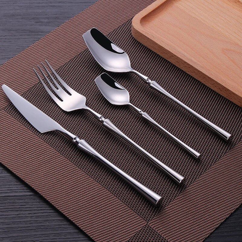 Stunning Steel Cutlery Set