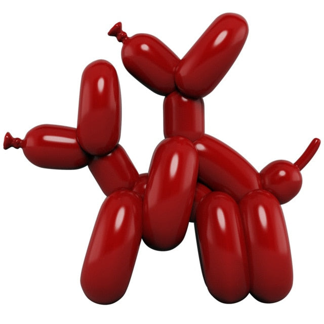 Balloon Dog Getting it On Sculpture