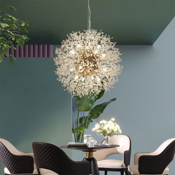 Nordic Modern Dandelion Chandelier Lights