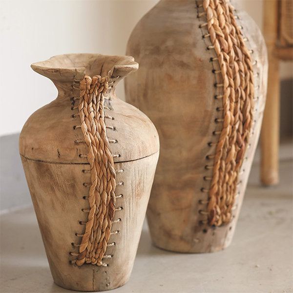 Handmade Rustic Vase | Willow Wood