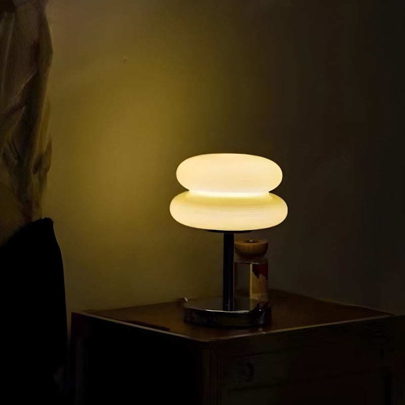 Macaroon French Design Glass Lamp