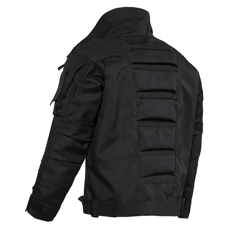 Men's Windproof Tactical Cargo Jacket