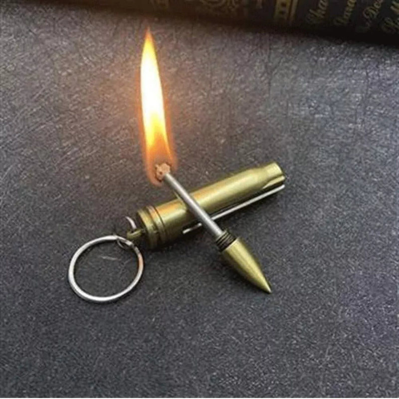 Weatherproof Reusable Metal Match Camping & Survival