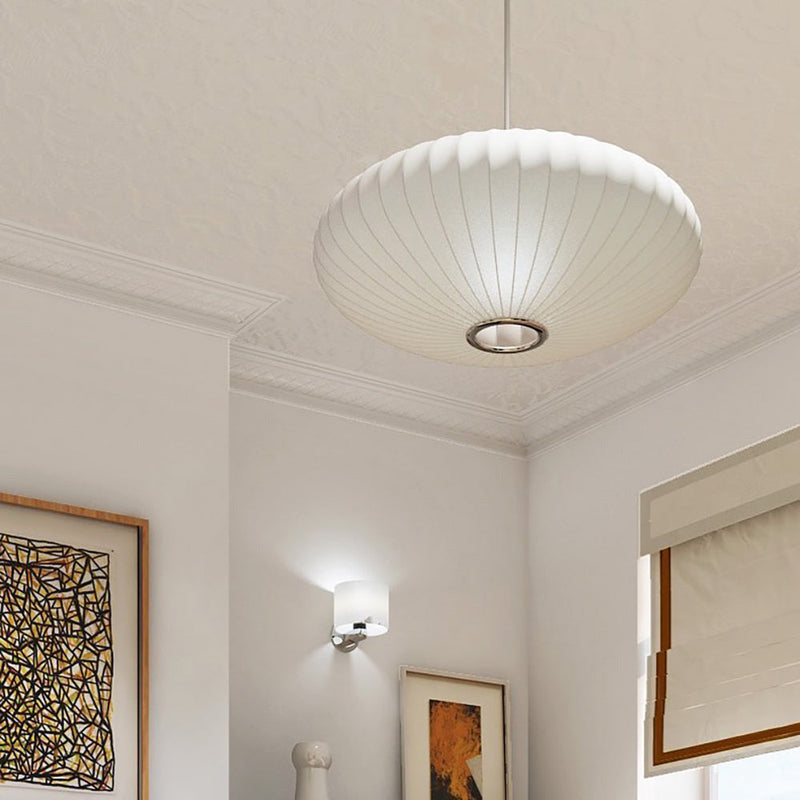 Minimalist White Bubble Hanging Pendant Light