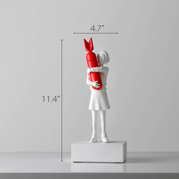 Balloon Girl Sculpture