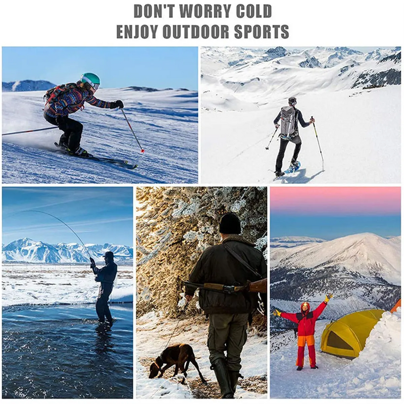 Outdoor Electric Windproof Heated Jacket Winter Heating Coat