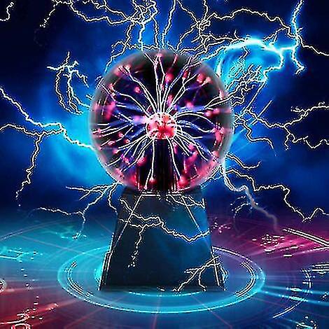 6" Interactive Plasma Ball Tesla Lamp