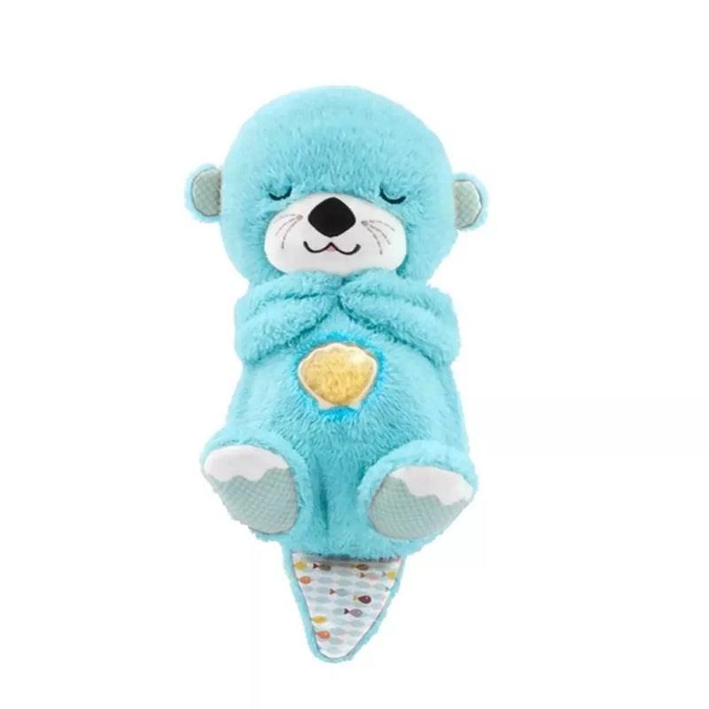 Breathing Otter Plush Soothing Musical Sleep Aid for Babies