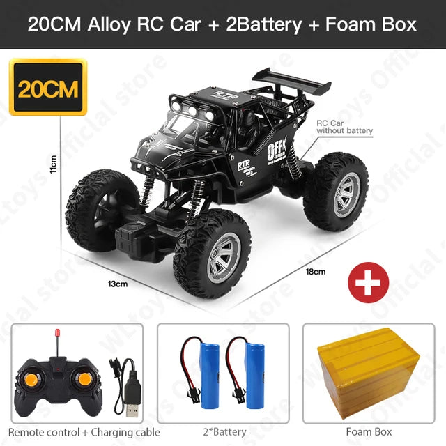 4WD RC Buggy with LED Lights