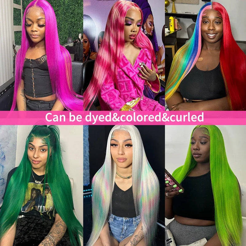 30-34 Inch 613 Honey Blonde HD Lace Front Wig