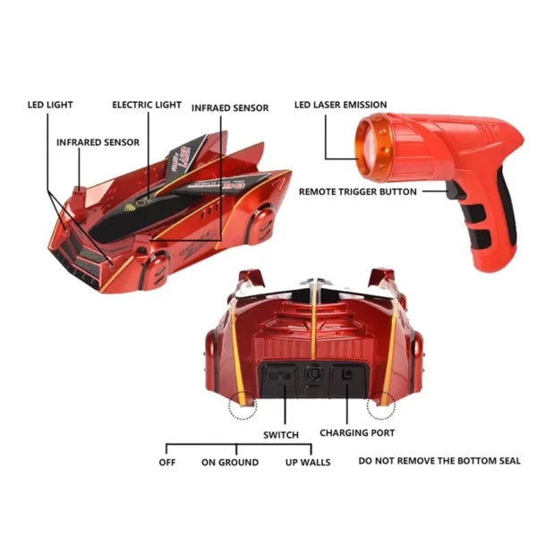 Infrared Laser Tracking RC Car