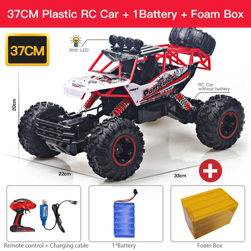 4WD RC Buggy with LED Lights