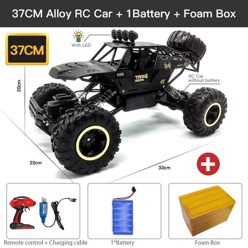 4WD RC Buggy with LED Lights