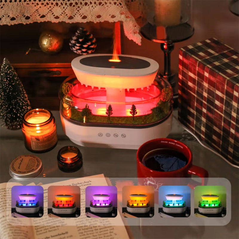 Ultrasonic Rain Cloud Aroma Diffuser & Humidifier