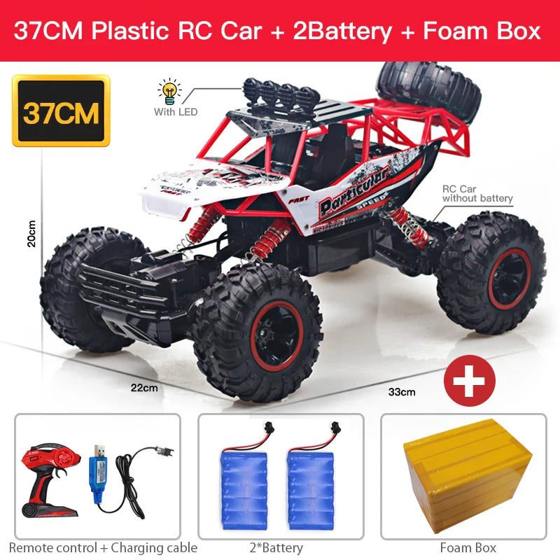 4WD RC Buggy with LED Lights